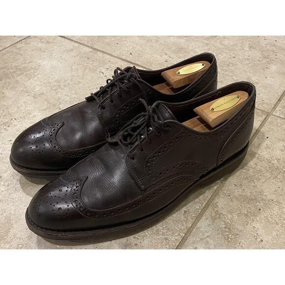 Allen Edmonds Road Warrior Dress Shoes Mens Size 9D Brown Leather Casual GREAT - Picture 3 of 10